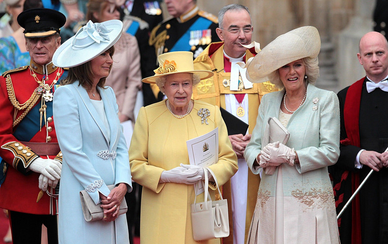 Carole Middleton, Elżbieta II, Camilla Parker-Bowles