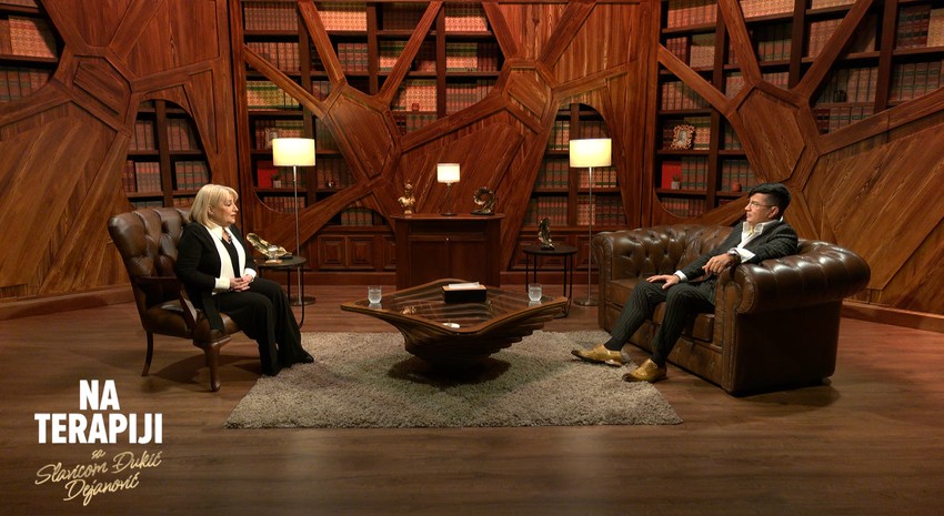 Zoran Pejić Peja, emisija "Na terapiji sa Slavicom Đukić Dejanović"