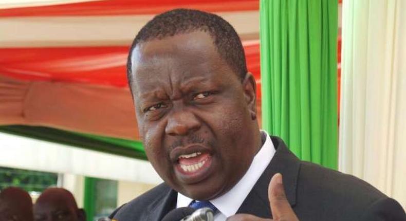 The Cabinet Secretary (CS) for Education Dr Fred Matiang’i has defended stoppage of school based university programmes.