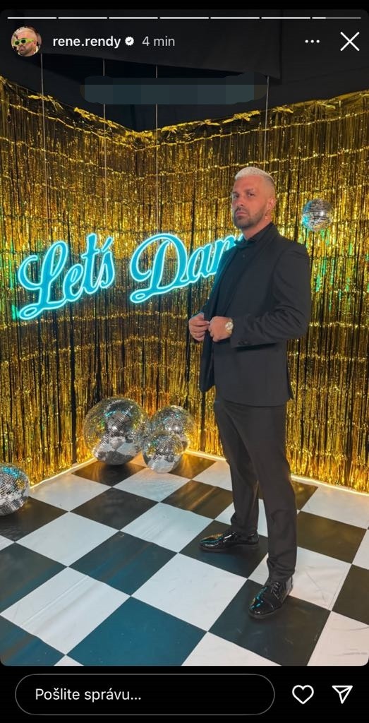 René Strausz na druhom kole 10. ročníka Let's Dance. 