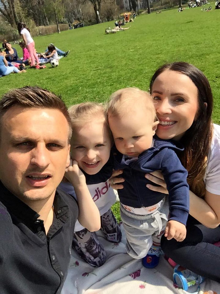 Sławomir Peszko pokazał rodzinę na zdjęciu z pikniku