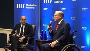 Texas Gov. Greg Abbott spoke Wednesday in Manhattan, where leaders <a  href=https://www.politico.com/newsletters/new-york-playbook/2023/09/27/texas-governor-follows-his-busses-to-nyc-00118326 target=_blank link-data={"cms.site.owner":{"_ref":"0000014b-3272-d4f3-a3cb-f3ff7cad0000","_type":"0000014b-324d-d4f3-a3cb-f3ff4161000e"},"cms.content.publishDate":1695842800267,"cms.content.publishUser":{"_ref":"0000017d-d882-d3d7-a37d-de9e33600000","_type":"0000014b-324d-d4f3-a3cb-f3ff415b0002"},"cms.content.updateDate":1695842800267,"cms.content.updateUser":{"_ref":"0000017d-d882-d3d7-a37d-de9e33600000","_type":"0000014b-324d-d4f3-a3cb-f3ff415b0002"},"originalTemplate":false,"link":{"originalTemplate":false,"attributes":[],"target":"NEW","url":"https://www.politico.com/newsletters/new-york-playbook/2023/09/27/texas-governor-follows-his-busses-to-nyc-00118326","_id":"0000018a-d81b-d56c-abfa-fc7f8a490001","_type":"33ac701a-72c1-316a-a3a5-13918cf384df"},"linkText":"have blasted his continued efforts","_id":"0000018a-d81b-d56c-abfa-fc7f8a490000","_type":"02ec1f82-5e56-3b8c-af6e-6fc7c8772266"}>have blasted his continued efforts</a> to ship migrants from the southern border to blue states.