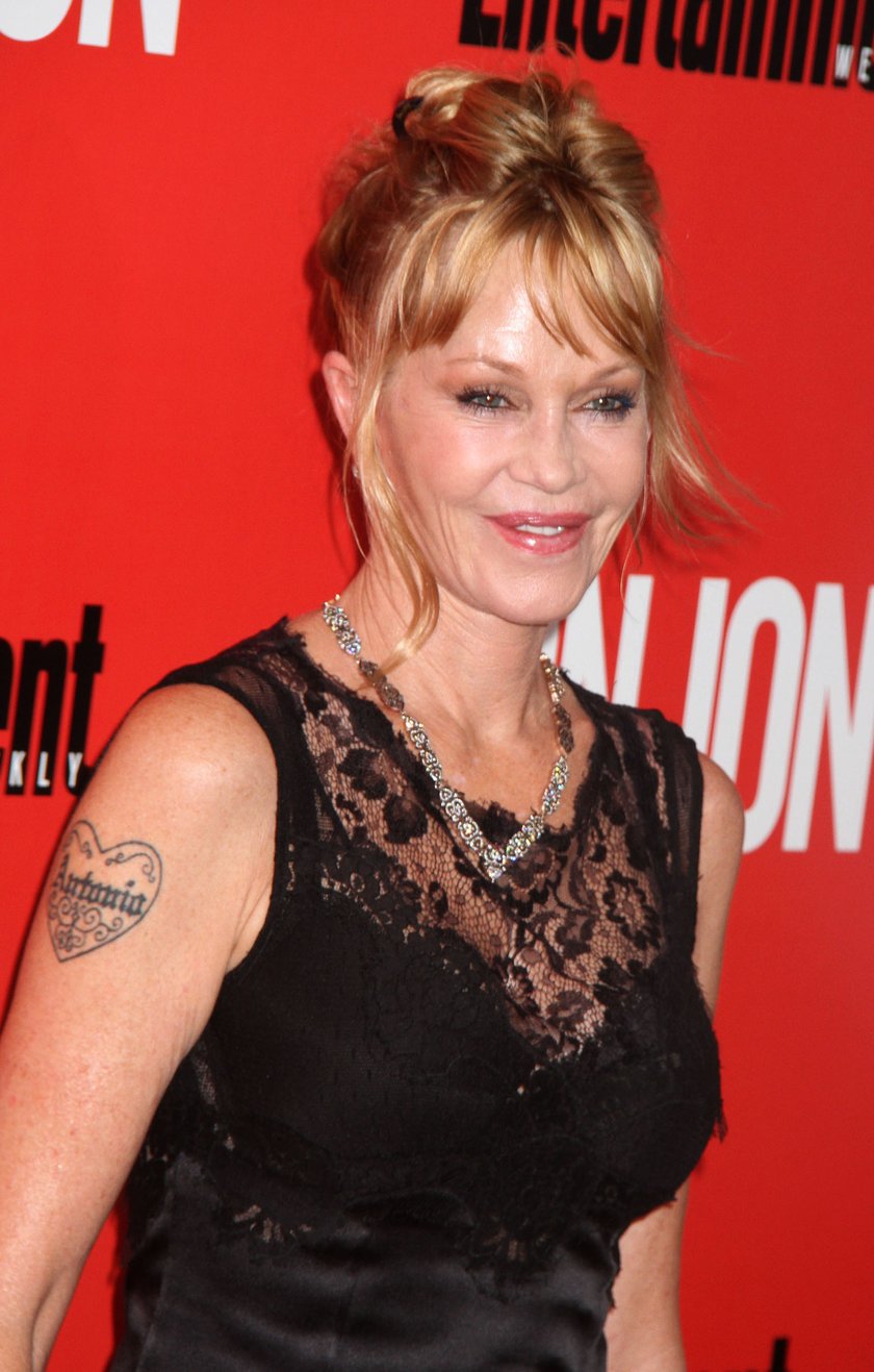 Melanie Griffith w Nowym Jorku