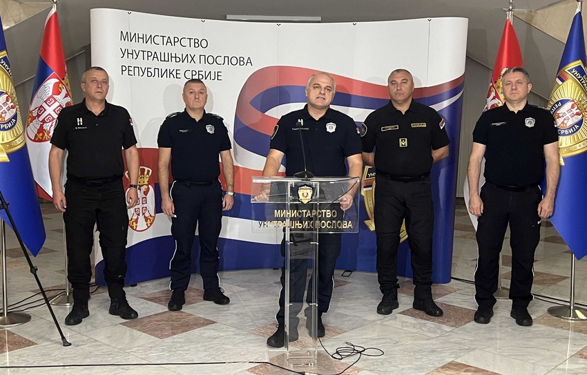 Pomoćnik direktora policije Vladan Radosavljević