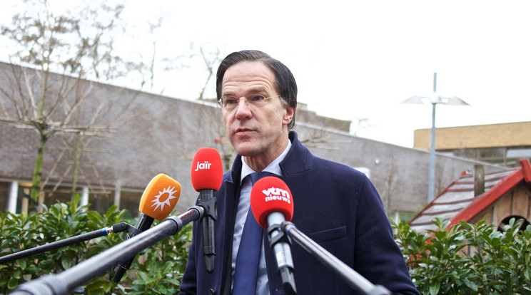 Mark Rutte: Oroszország cselekedetei nem maradhatnak válasz nélkül /Fotó: Northfoto