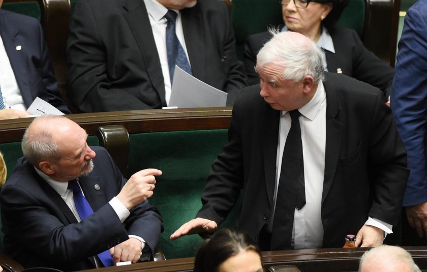 Antoni Macierewicz i Jarosław Kaczyński