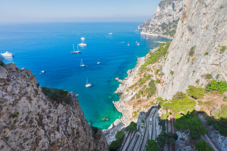 Via Krupp, Capri