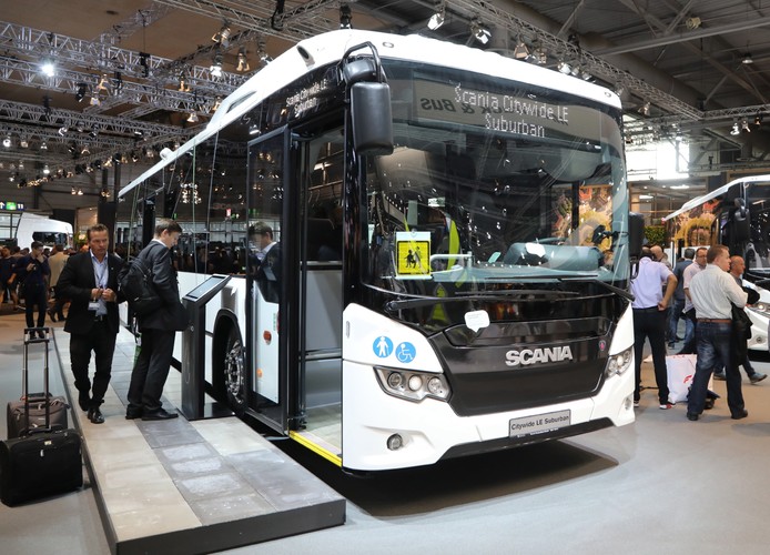 Autobus Scania Citywide LE z napedem hybrydowym (diesel-elctric)