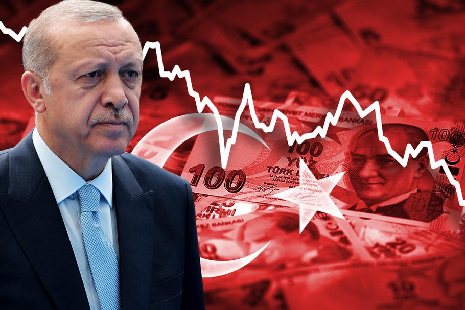 Prezydent Turcji Recep Tayyip Erdogan nie pozwala na podwyżkę stóp procentowych