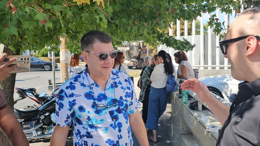 Ivan Marinković stigao u zgradu Pinka