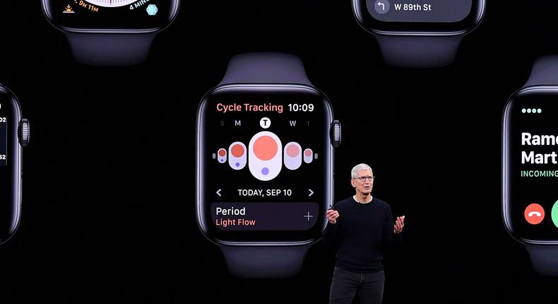 Apple Watch Tim Cook