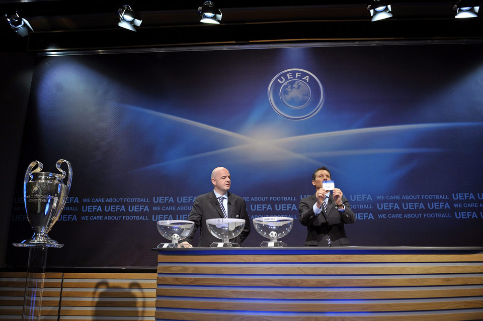 SWITZERLAND SOCCER UEFA CHAMPIONS LEAGUE DRAW