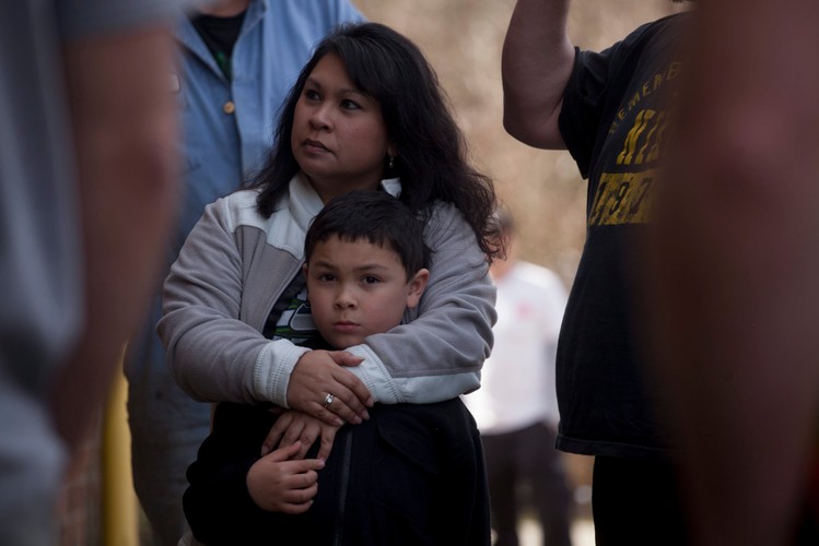 Lawina błotna w USA