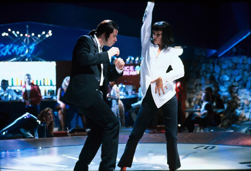 John Travolta i Uma Thurman tańczą Pulp Fiction