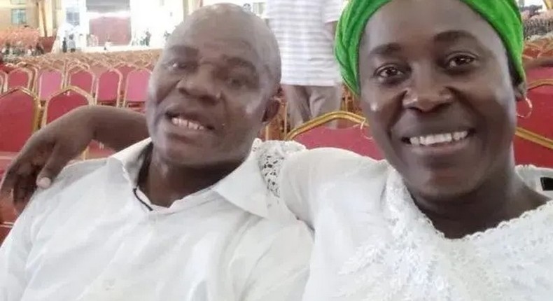 Late Osinachi and husband