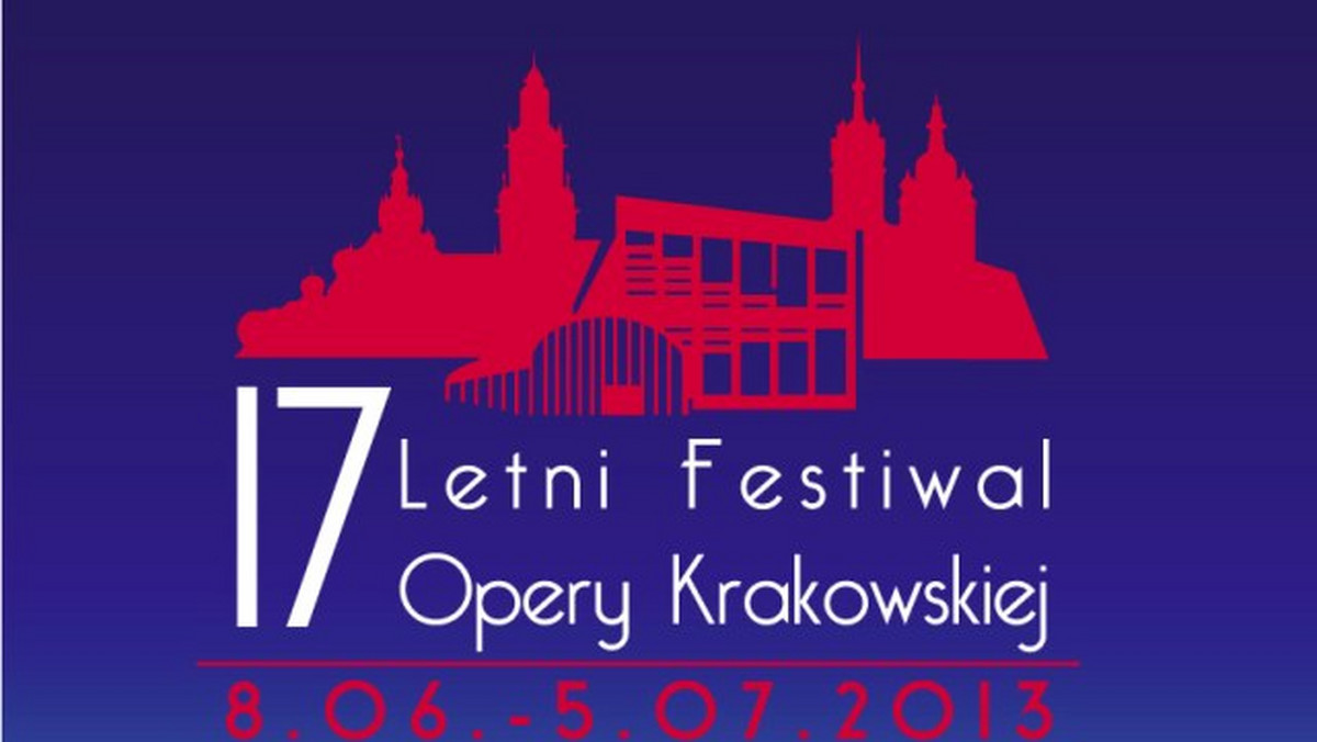 Opery, balety, koncerty znajdą się w programie XVII Letniego Festiwalu Opery Krakowskiej, który potrwa od soboty do 5 lipca. Tegoroczna edycja dedykowana będzie wybitnemu włoskiemu kompozytorowi Giuseppe Verdiemu w dwusetną rocznicę jego narodzin.