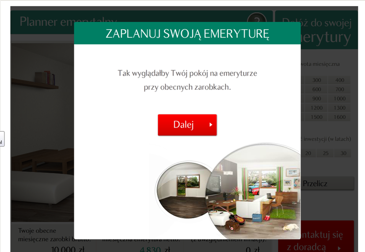 Do wyobraźni klientów ma z kolei przemawiać planer ubezpieczeniowy. Na podstawie informacji wpisywanych do systemu program podpowie, jakie ubezpieczenie jest najbardziej przyjazne klientowi. – Nasz Skandia Planner to autorskie narzędzie opracowane przez naszych ekspertów, które poprzez wnikliwą analizę potrzeb, możliwości finansowych oraz skłonności do ryzyka proponuje rozwiązania dostosowane do różnych segmentów klienta – tłumaczy Agnieszka Lubowiecka ze Skandii. – Narzędzie bada stan finansów klienta i wskazuje jego potrzeby ubezpieczeniowe, oszczędnościowe i inwestycyjne.