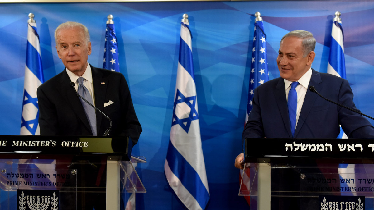 Biden jedzie do Izraela, by przestrzec przed okupacją Strefy Gazy