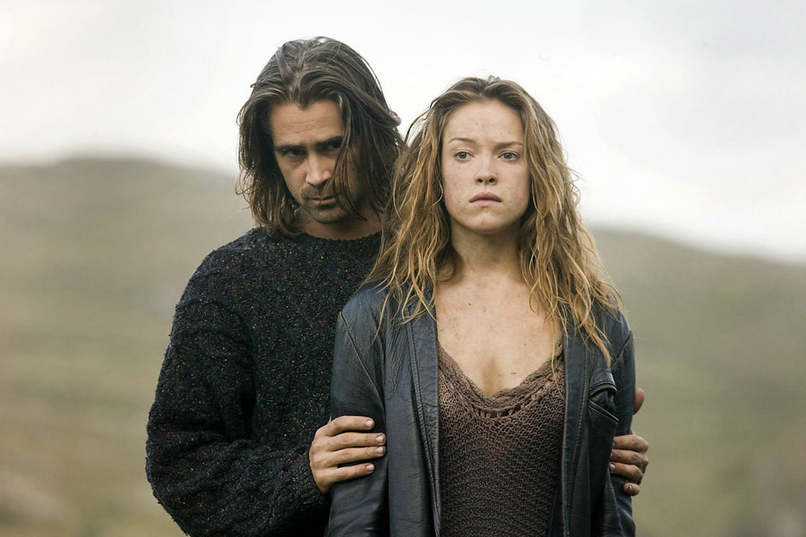 Colin Farrell jako Syracuse i Alicja Bachleda-Curuś jako Ondine w filmie "Ondine" (2009)