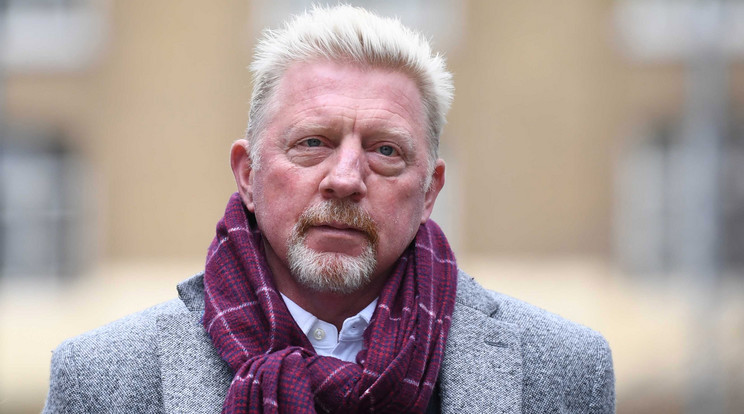 Boris Becker teniszezőt négy vádpontban is bűnösnek találták /Fotó: MTI/EPA/NEIL HALL