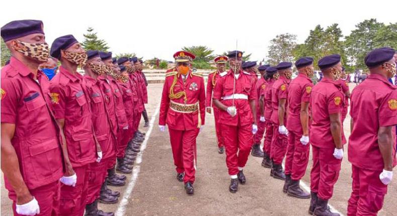 3 Ondo Amotekun officers dismissed for misconduct, 7 suspects paraded