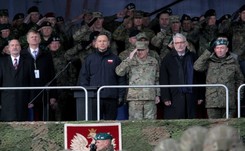 Prezydent przywitał żołnierzy grupy bojowej NATO: Na ten moment czekały pokolenia Polaków od końca II wojny światowej