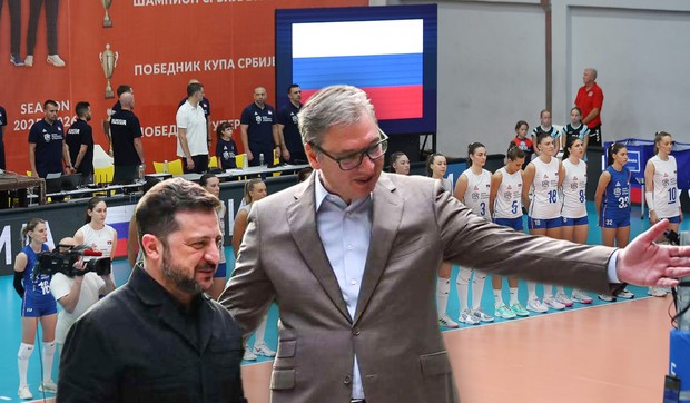Aleksandar Vučić  Zelenski odbojka