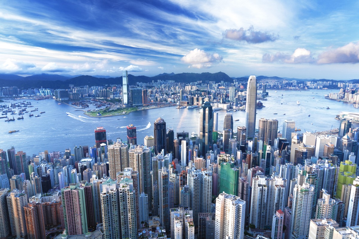Panorama Hong Kongu