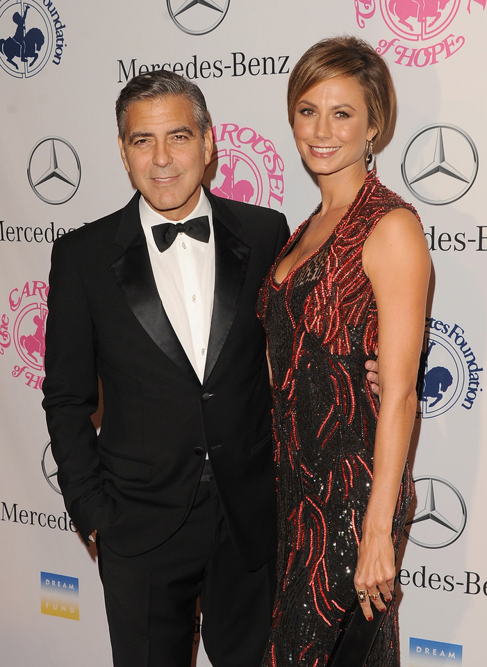 Stacy Keibler i George Clooney