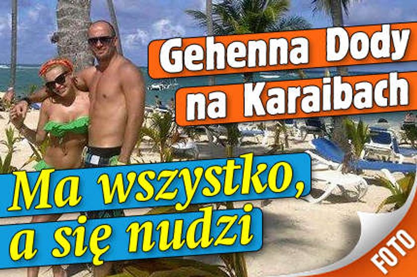 Gehenna Dody. Jej karaibskie wakacje to nuda! FOTO i FILM