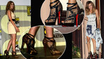 Scarlett Johansson i Sarah Jessica Parker w stylowych butach od Christiana Louboutina