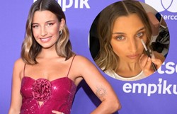 Julia Wieniawa w tym makijażu wygląda jak Hailey Bieber. Ależ one są do siebie podobne [WIDEO]