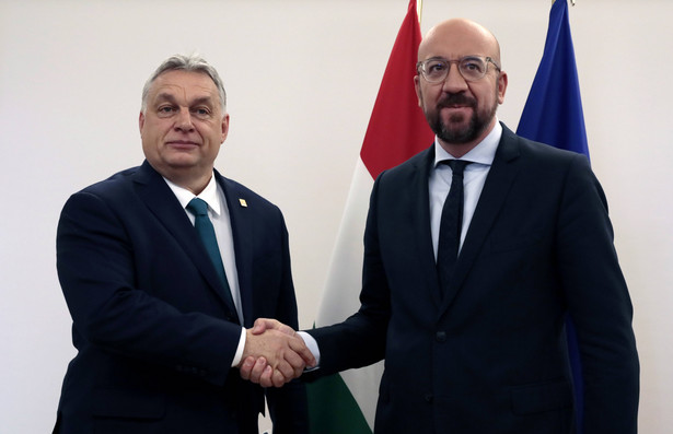 Viktor Orban i Charles Michel