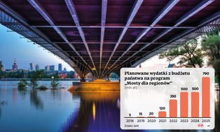 Samorządowcy nie rzucili się do budowania mostów. Po pieniądze zgłosiła się jedna gmina