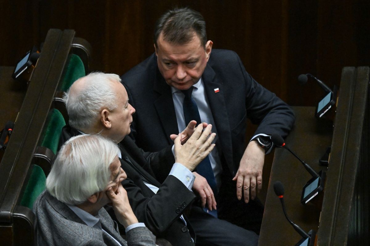 Jarosław Kaczyński, Ryszard Terlecki, Mariusz Błaszczak