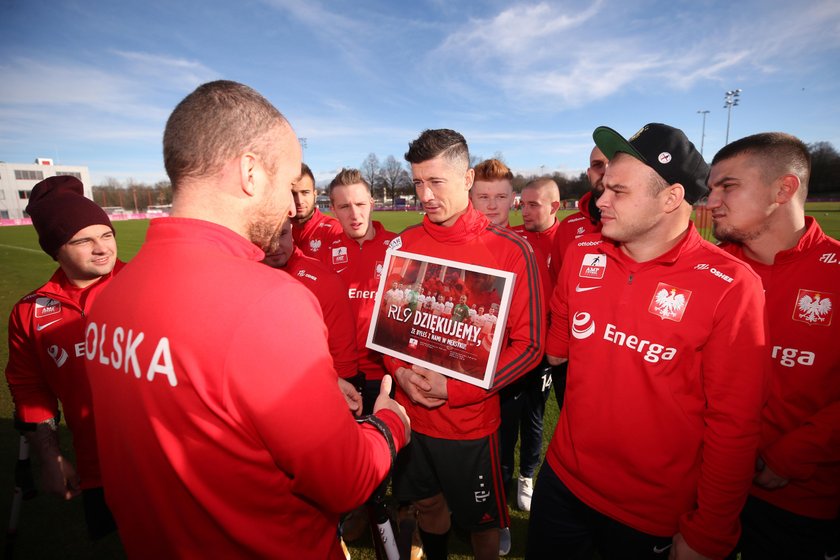 Pilka nozna. Reprezentacja Polski AMP Futbol. Wizyta w Bayernie Monachium. 20.12.2018