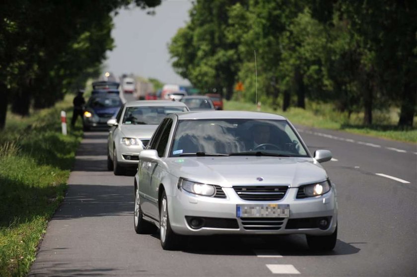 Policja złapała Kaczyńskiego