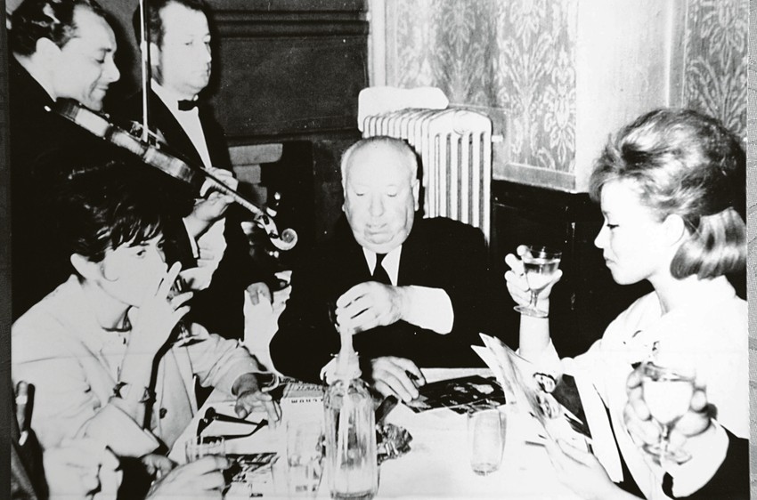 Milena Dravić i Alfred Hičkok u Skadarliji