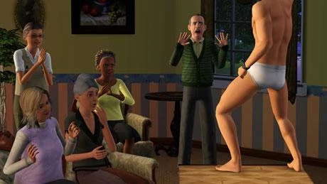 Screen z gry "The Sims 3" (w wersji na konsole X360 i PS3)