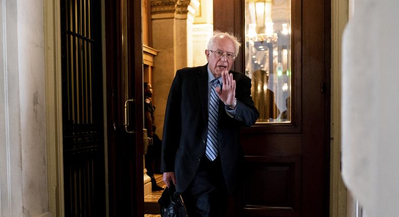 Sanders Argues He Has 'Narrow Path' and Says He Wants to Push His Issues