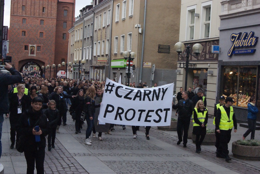 "Czarny poniedziałek" w Olsztynie