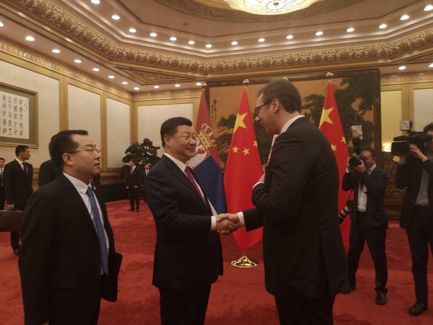 Si Đinping i Aleksandar Vučić