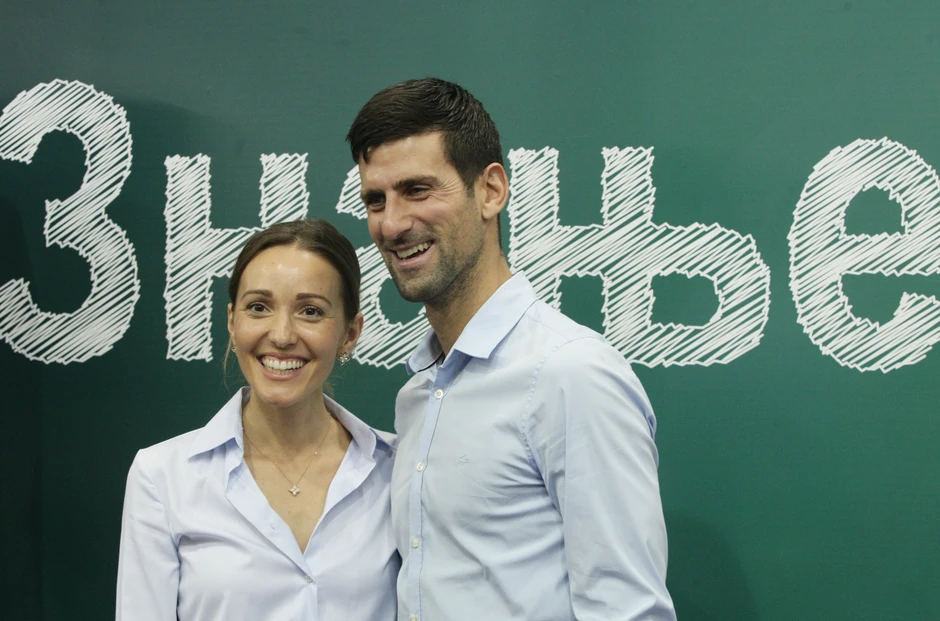 Jelena i Novak Đoković