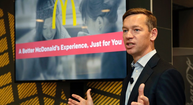 McDonald's CEO Chris Kempczinski
