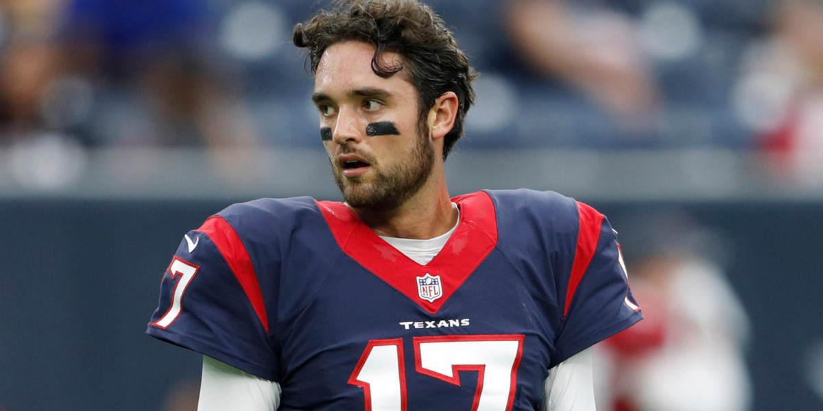 Texans quarterback Brock Osweiler shed light on why being a backup quarterback isn't the 'best position in the world'