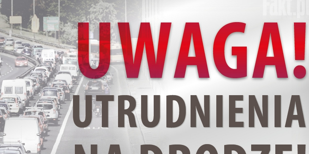 Awaria! Utrudnienia na drodze