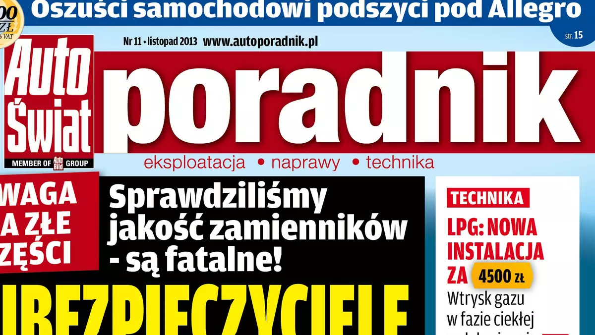 Nowy Auto Świat Poradnik 11/2013 