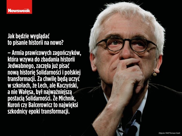 Jan Tomasz Gross dla Newsweeka 