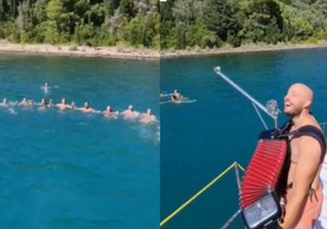 Srbi igrali kolo u Dobrim Vodama