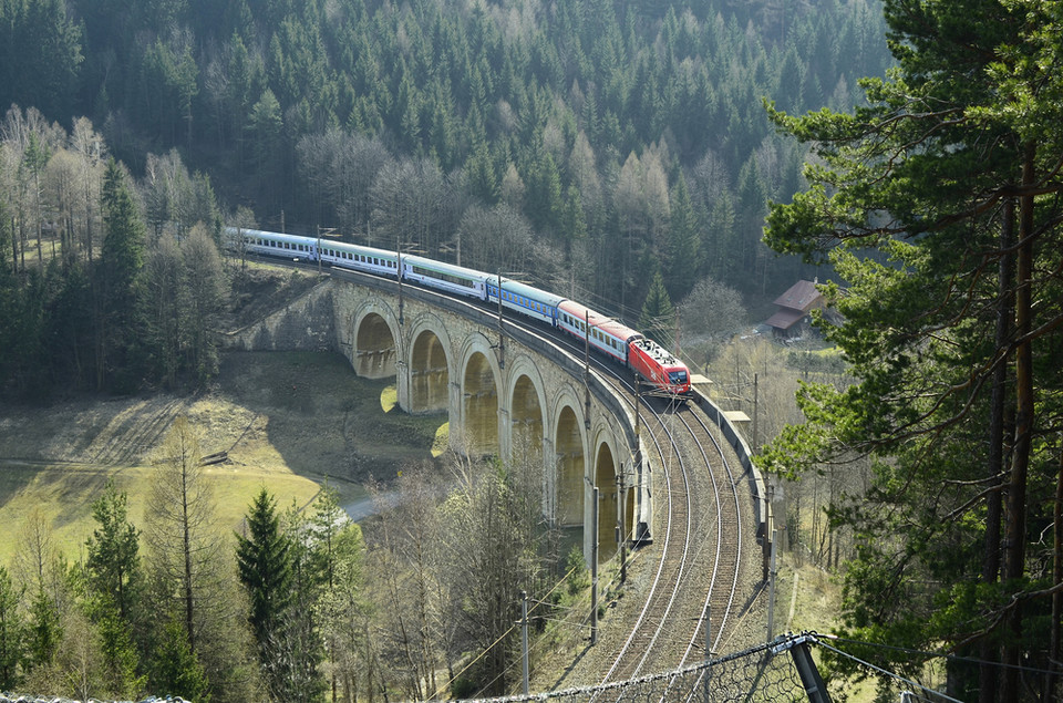 Linia kolejowa na przełęczy Semmering